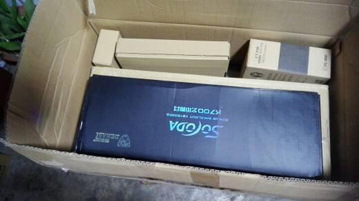 伟盛兴 i7 8700/8G内存/240G SSD游戏台式办公电脑主机/DIY组装机 晒单图