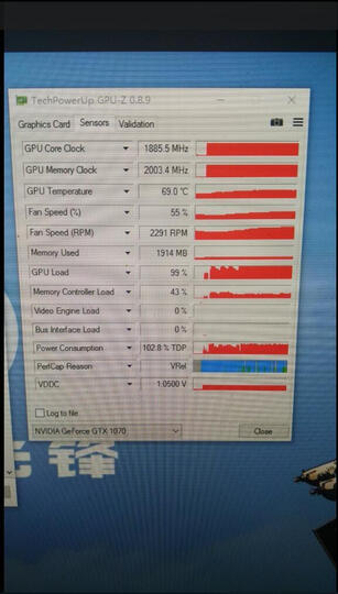 技嘉(GIGABYTE)GeForce GTX 1070 G1 GAMING 1594-1784MHz/8008MHz 8G/256bit绝地求生/吃鸡显卡 晒单图