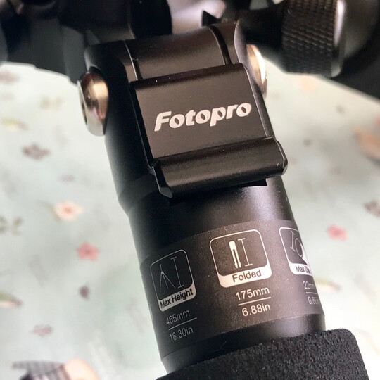 富图宝(Fotopro) M-4S 迷你专业三脚架微距单反 微单三角架轻便携三脚支架云台套装 晒单图