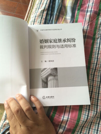 婚姻家庭继承纠纷裁判规则与适用标准 晒单图