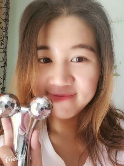 【抖音同款】微电流瘦脸神器瘦脸仪 美容仪器男 女脸部按摩器 3D滚轮按摩仪家用美容仪瘦身仪面膜导入仪 晒单图