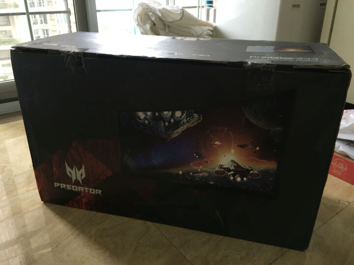 宏碁(Acer)掠夺者X34 34英寸 IPS电竞G-Sync技术100Hz刷新 100%sRGB曲面电竞显示器 畅玩吃鸡 晒单图