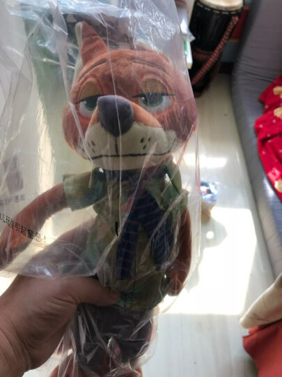 迪士尼（Disney）疯狂动物城经典系列 尼克狐狸 卡通公仔玩偶 毛绒玩具抱枕 布娃娃 15寸 晒单图