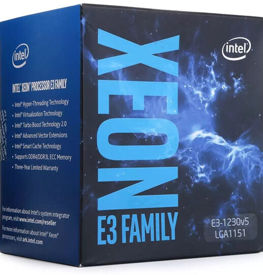 英特尔至强处理器E3-1230V5:性能还可以吧,对