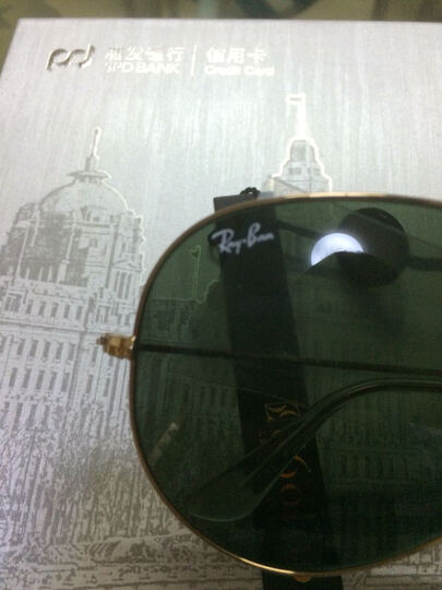 雷朋太阳镜:京东自营正品这点我不怀疑,有点不