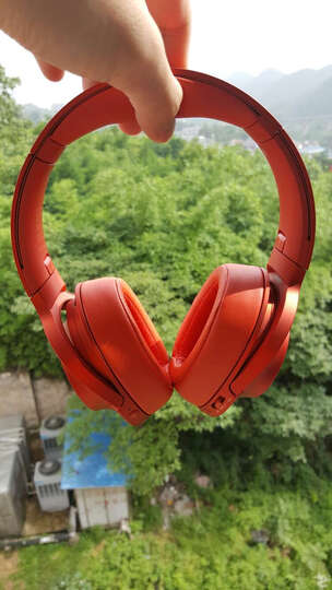 索尼MDR-100ABN:跟朋友akg耳机对比下,音质