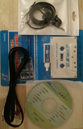 熊猫（PANDA） CD-860录音机磁带播放机CD复读机录音机英语磁带插U盘TF卡学习机家用DVD 粉红色 晒单图