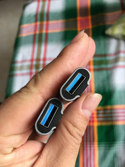 台电(Teclast)64GB USB3.0 U盘 锋芒 深空灰 USB推拉保护 金属车载优盘 晒单图