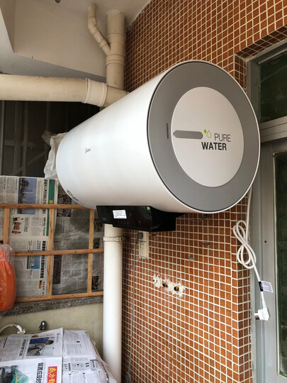 美的(Midea)50升速热增容 LED触控大屏 一级节能 遥控预约 防电墙电热水器 F5030-A6(HEY) 晒单图