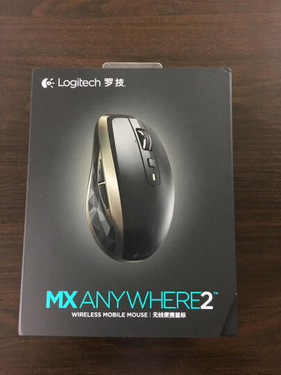 罗技（Logitech）MX Anywhere2 蓝牙鼠标优联双模式 便携鼠标 无线鼠标 晒单图
