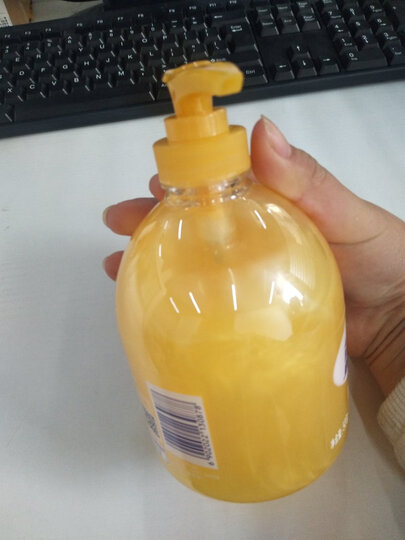 蓝月亮 清洁温和 清爽润泽洗手液(野菊花)500g/瓶 晒单图