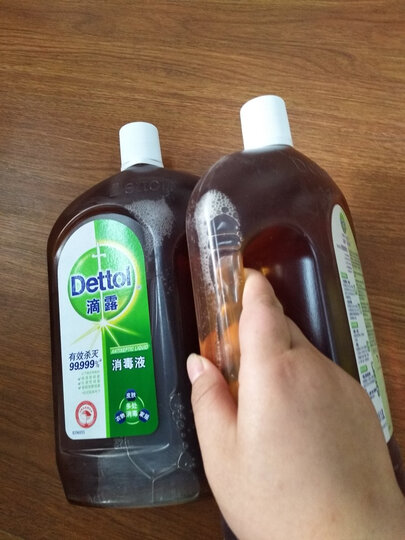 滴露Dettol 消毒液 1.8L 杀菌除螨 儿童宝宝内衣 家居室内 宠物猫狗 非84消毒水 衣物除菌剂 晒单图