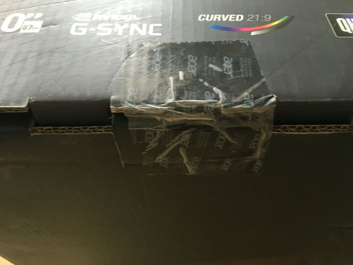 宏碁(Acer)掠夺者X34 34英寸 IPS电竞G-Sync技术100Hz刷新 100%sRGB曲面电竞显示器 畅玩吃鸡 晒单图