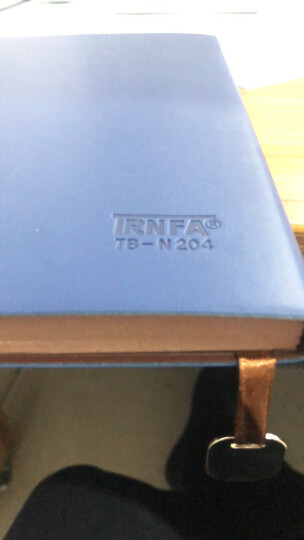 信发 TRNFA  TB-H196 彩色时尚进口变色PU记事本高级商务笔记本 软皮面记事薄创意办公文具（浅灰色32K） 晒单图