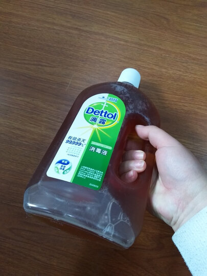 滴露Dettol 消毒液 1.8L 杀菌除螨 儿童宝宝内衣 家居室内 宠物猫狗 非84消毒水 衣物除菌剂 晒单图