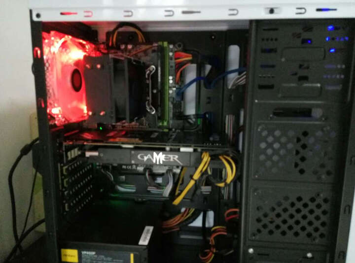 SEELE 战骑士S56 i5-7400/技嘉B250/GTX1050Ti 4GD5/120G SSD 组装电脑主机/京东游戏UPC 晒单图