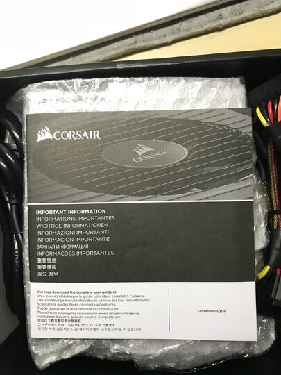 美商海盗船(USCorsair)额定550W VS550 电源(80PLUS认证/12cm风扇/转换效率85%/主动PFC/三年质保) 晒单图
