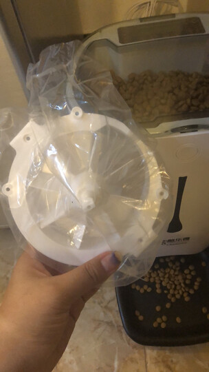 憨憨乐园 宠物狗狗自动喂食器狗猫咪定时喂食机犬猫碗猫盆狗食盆用品机器人款4L 晒单图