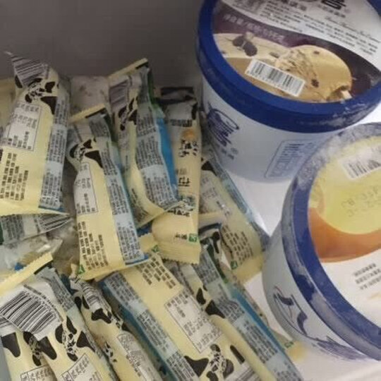 蒙牛 绿色心情 炼乳红豆加绿豆口味雪糕 68g*6支 家庭装(新老包装随机发货)(雪糕冰淇淋系列 ) 晒单图
