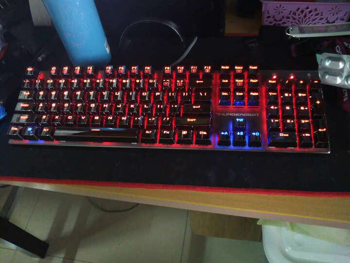 雷神黑金刚K71B 黑轴:刚刚拿到手小小评价下