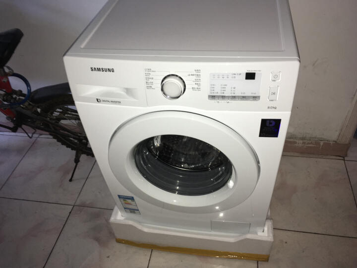 三星（SAMSUNG）7公斤全自动滚筒洗衣机 智能变频 WW70J3237KW/SC(XQG70-70J3237KW)(白) 晒单图