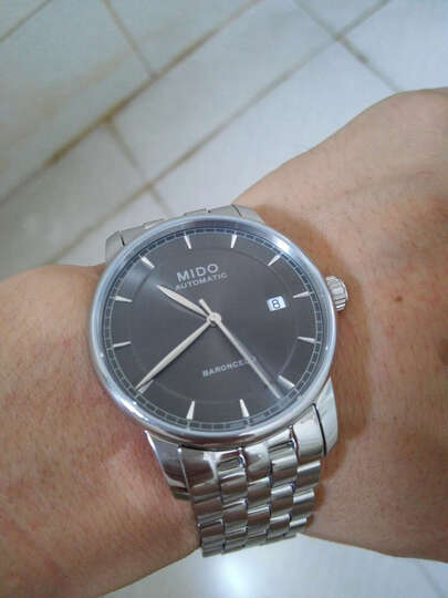 美度机械男表:自营的还是比较放心,不过手表这