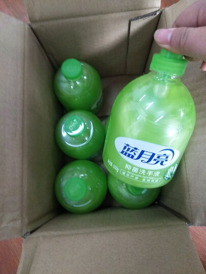 蓝月亮 清洁温和 清爽润泽洗手液(野菊花)500g瓶+500g瓶装补充装 晒单图
