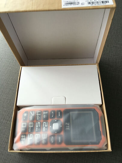 中兴健康(ZTE Health)L618 移动/联通2G 三防老人手机 军绿色 晒单图