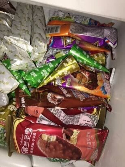蒙牛 绿色心情 炼乳红豆加绿豆口味雪糕 68g*6支 家庭装(新老包装随机发货)(雪糕冰淇淋系列 ) 晒单图