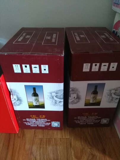 长城葡萄酒:京东自配快递,比京东自己约定的时