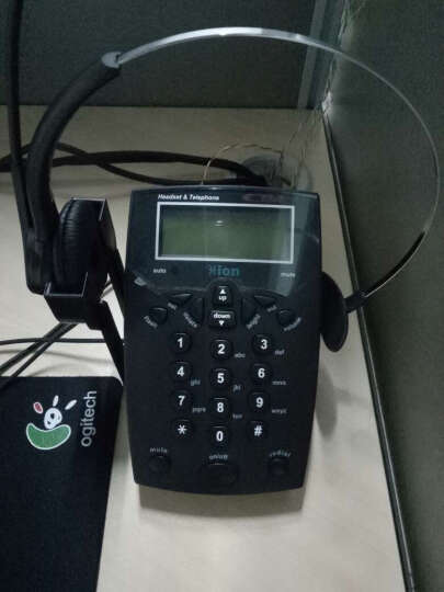 北恩(HION)VF560耳机电话机商务话务耳麦话务员电话适用于话务员/客服/呼叫中心办公固定有绳电话机座机 晒单图