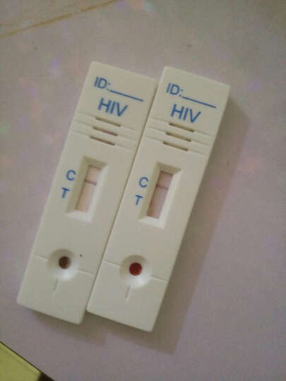 准信HIV检测试纸:测试了,没有事情,这下可以放