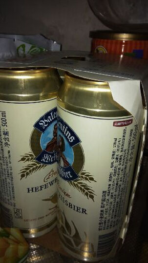 德国进口 Eichbaum 爱士堡小麦啤酒500ml*4听