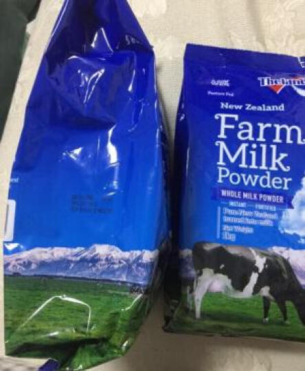 新西兰进口奶粉 纽仕兰 成人奶粉 调制乳粉（全脂） 1kg*2袋礼盒装 晒单图