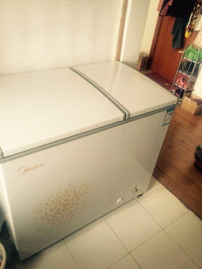 美的(Midea)200升 双温双箱冷柜 家用商用冰柜 一级能效 冷冻冷藏卧式冰箱(妙趣金)BCD-200DKM(E) 晒单图