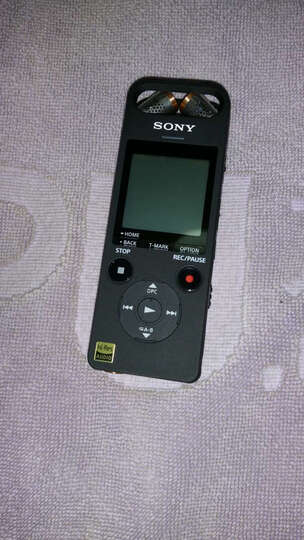 索尼(SONY)录音笔ICD-SX2000 16GB 黑色 支持专业无损音乐播放 高解析度三向双麦克风 适用学习商务会议 晒单图