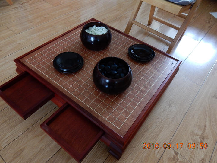 御圣围棋 草花梨木围棋桌 晒单图