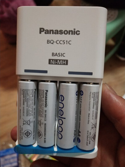 爱乐普(eneloop)充电电池7号七号4节高性能套装适用相机玩具仪器KJ55MCC04C含55快速充电器 晒单图