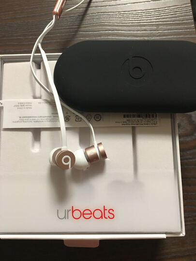 Beats urBeats 入耳式耳机 - 玫瑰金 手机耳机 游戏耳机 三键线控 带麦 MLLH2PA/B 晒单图