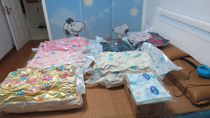 杜拓真空压缩袋11件套 棉被收纳袋真空袋(2特