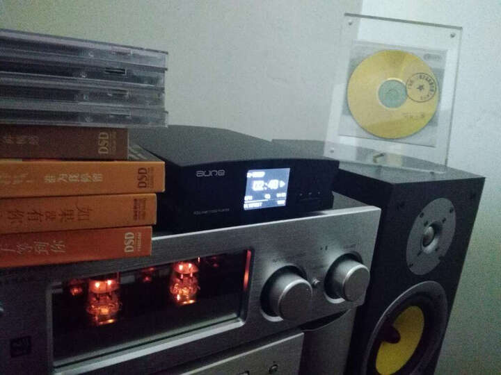 aune x5s 台式HiFi播放器 双时钟母带级DSD WAV APE无损音乐播放器 书架音响伴侣 X5S黑色 官方标配 晒单图