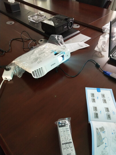 爱普生(EPSON)CB-X05 投影仪 投影机办公(标清 3300流明 支持左右梯形校正 自动搜索信号) 晒单图