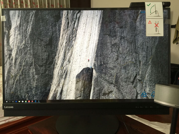 联想(ThinkVision)X1 27英寸纤薄窄边 4K高清 全功能USB Type-C 电脑显示器(HDMI/DP接口) 晒单图