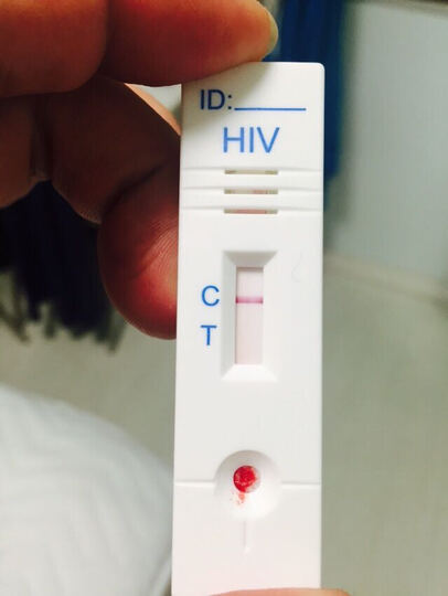 准信HIV检测试纸:全阴,洁身自好