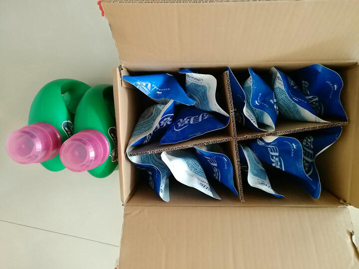 蓝月亮洗衣液:京东送货就是快,当天下单第二天