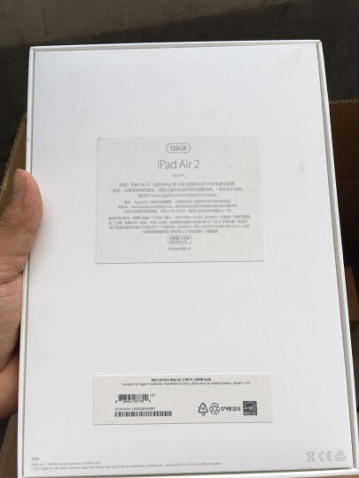 Apple iPad Air 2 平板电脑 9.7英寸（64G WLAN版/A8X 芯片/Retina显示屏/Touch ID技术 MH182CH）金色 晒单图
