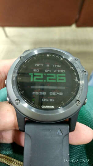 佳明(GARMIN)fenix3HR 飞耐时3HR户外GPS跑步游泳智能手表运动登山腕表蓝宝石镜面光学心率英文版 晒单图