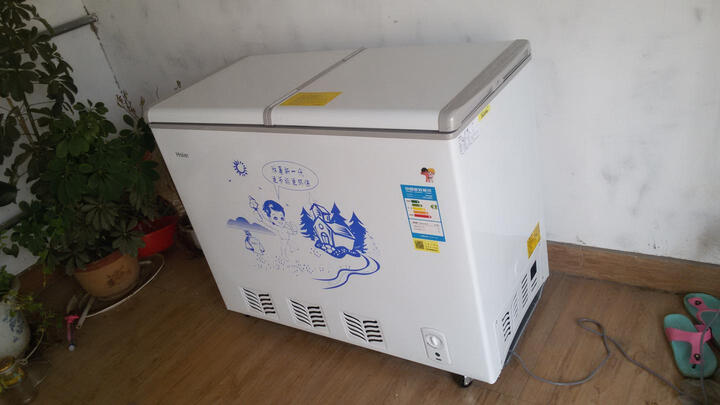 海尔FCD-216SHT:京东自营的就是好,青岛日日