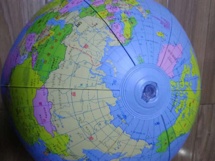 博目地球仪：28cm充气教学地球仪（2801） 晒单图