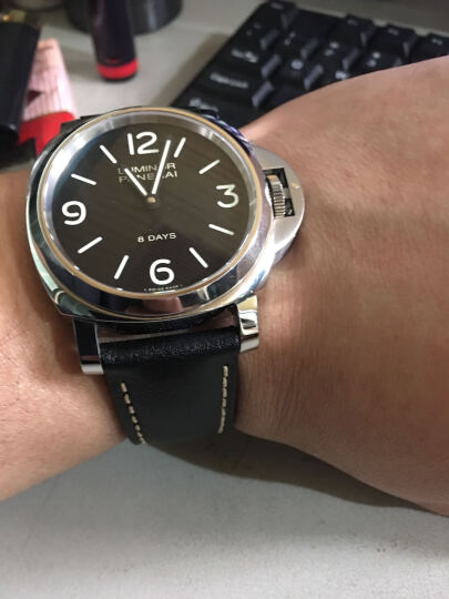 沛纳海（Panerai）瑞士手表 镭得米尔经典复古皮带40mm男款PAM01293 礼物 晒单图